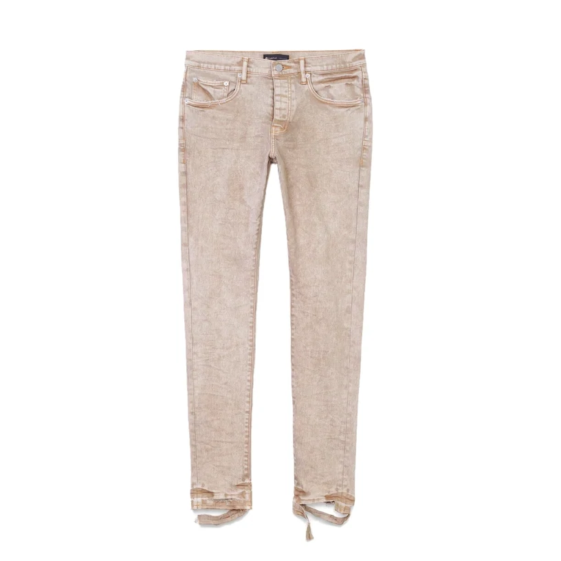 PURPLE BRAND BEIGE SNOW WASH JEANS