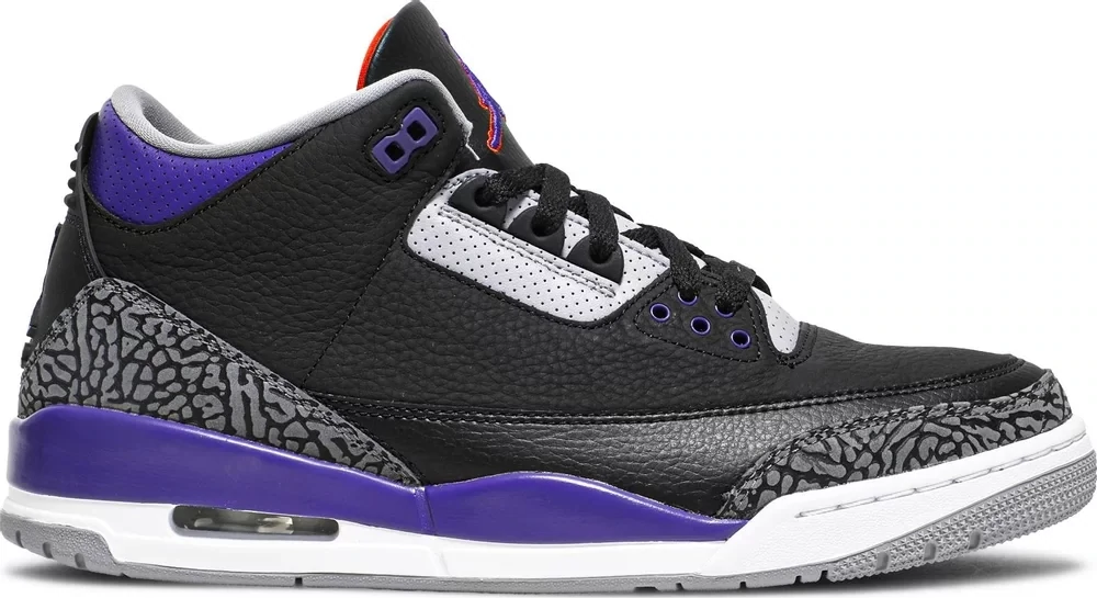 AJ 3 COURT PURPLE