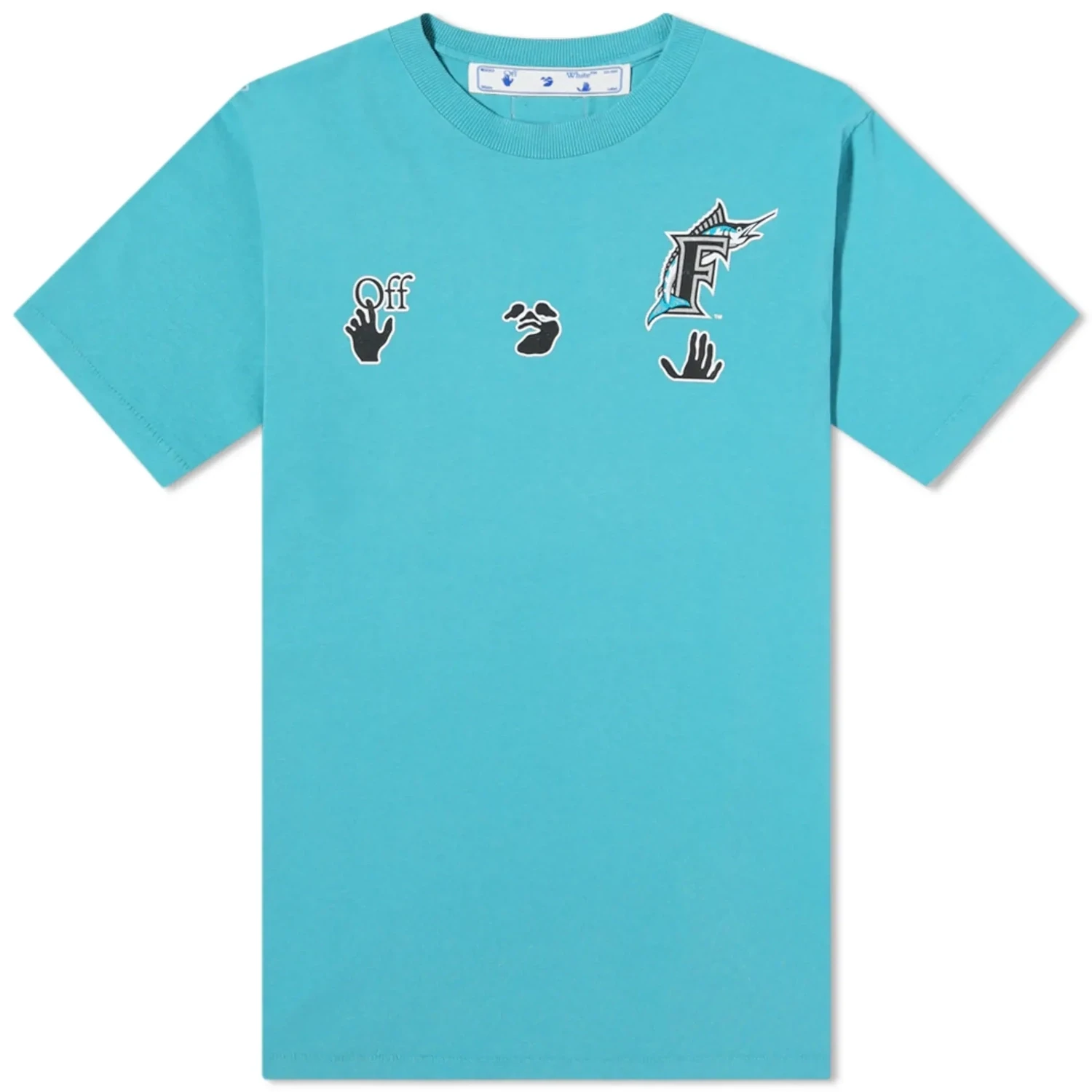 OFF-WHITE X NEW ERA MIAMI MARLINS TEE