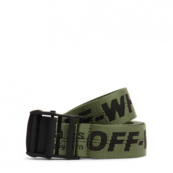 OFF-WHITE INDUSTRIAL BELT GREEN