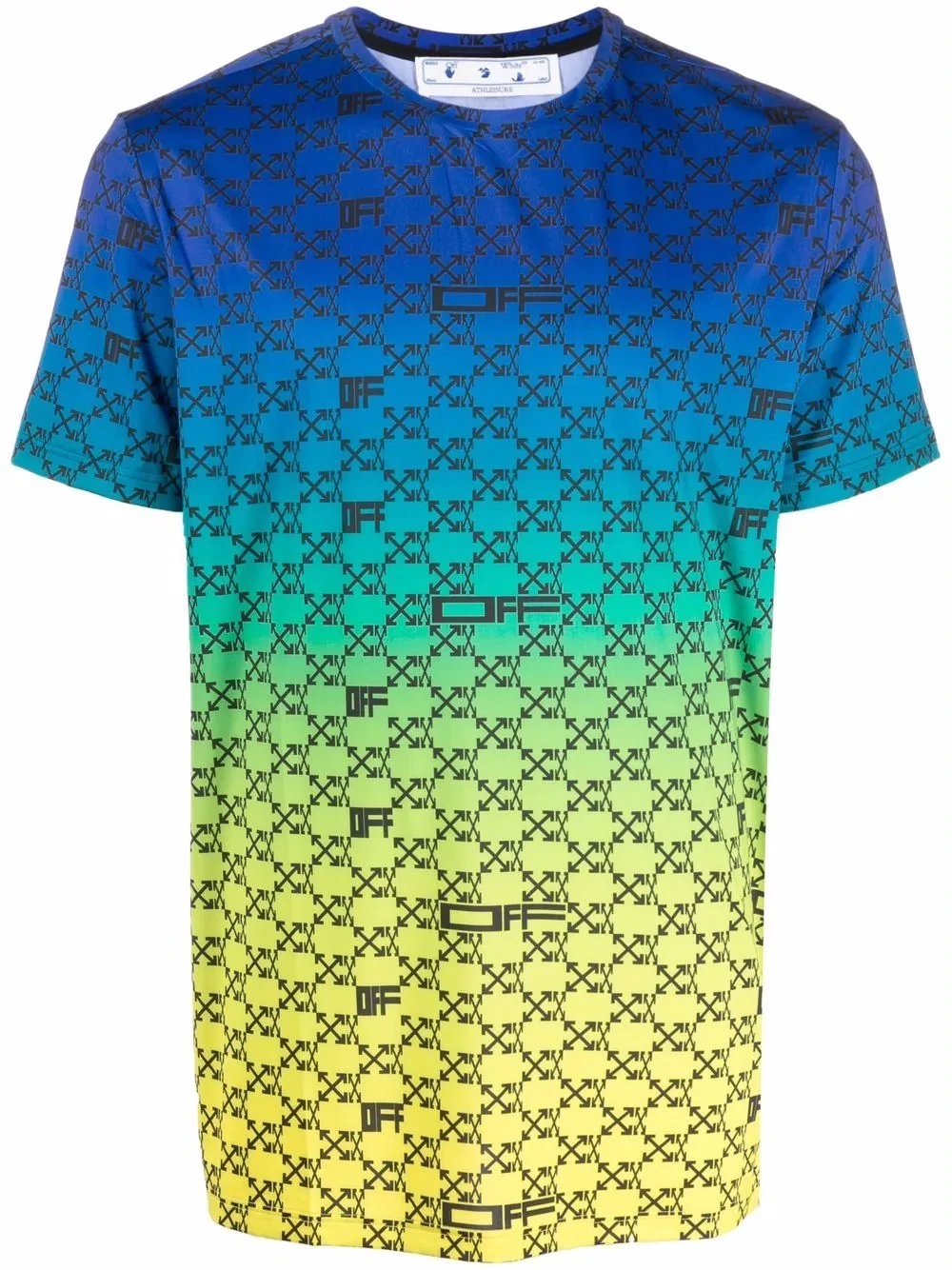 OFF-WHITE ALL OVER PRINT LOGO TEE
