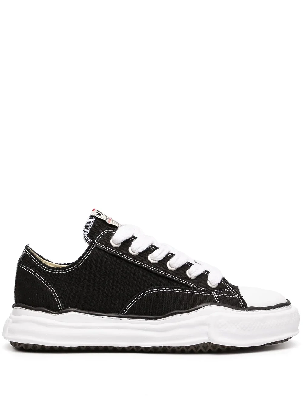 MAISON MIHARA YASUHIRO LOW BLACK AND WHITE