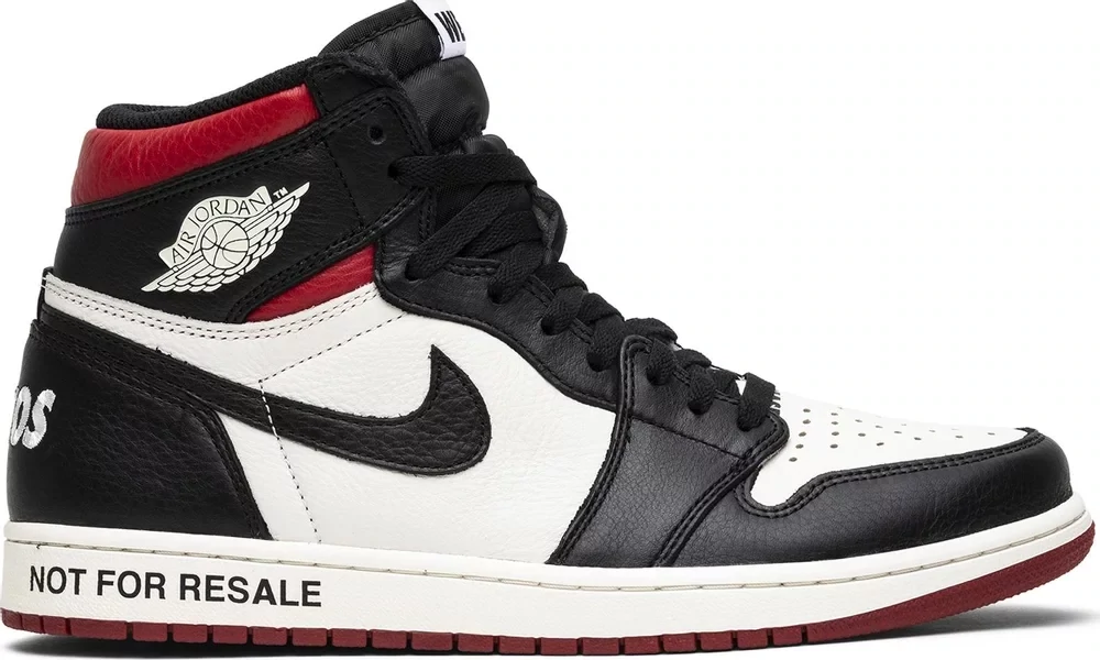 AJ 1 VARSITY RED NOT FOR RESALE
