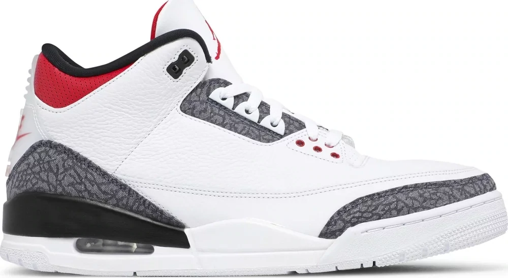 AJ 3 RETRO SE FIRE RED DENIM