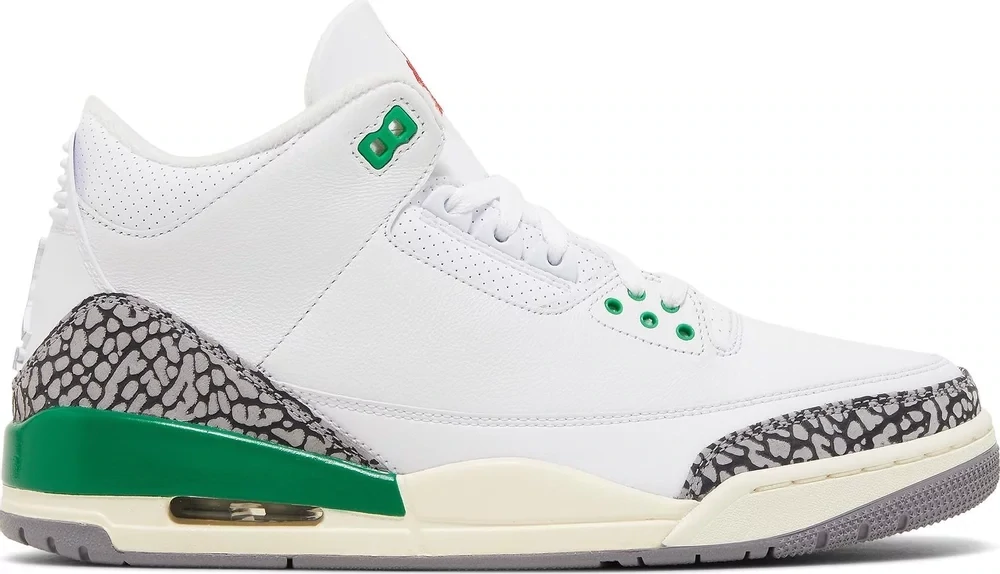 AJ 3 LUCKY GREEN
