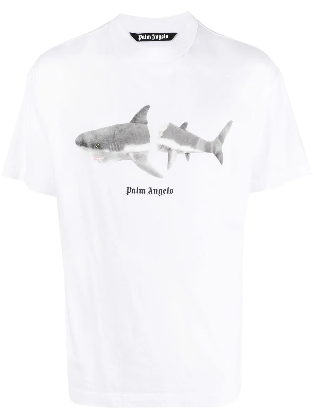 PALM ANGELS WHITE SHARK TEE