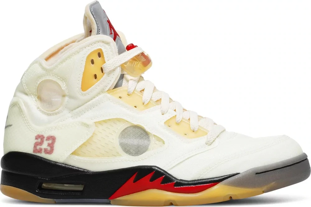 AJ 5 OFF WHITE SAIL