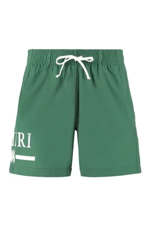 AMIRI MA BAR SWIM SHORT MILITARY GREEN