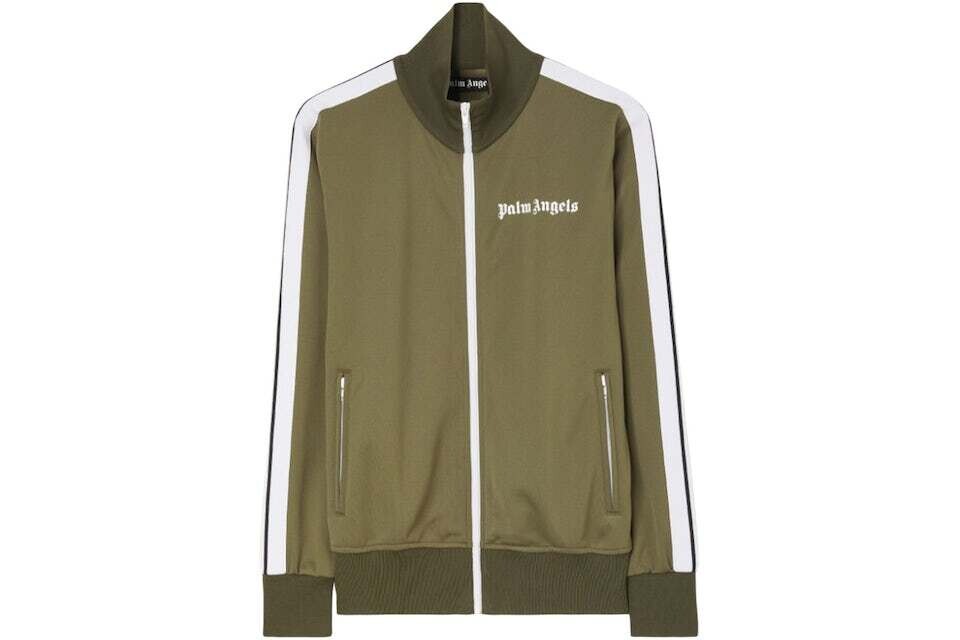 PALM ANGELS CLASSIC  MILITARY GREEN TRACK SUIT