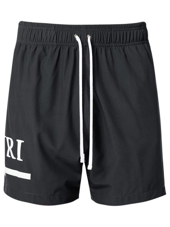 AMIRI BLACK MA BAR SWIM SHORTS