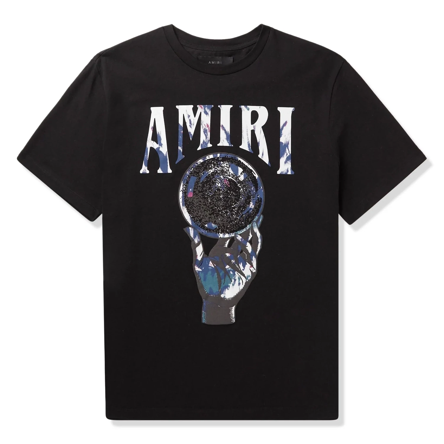 AMIRI CRYSTAL BALL SS TEE BLACK