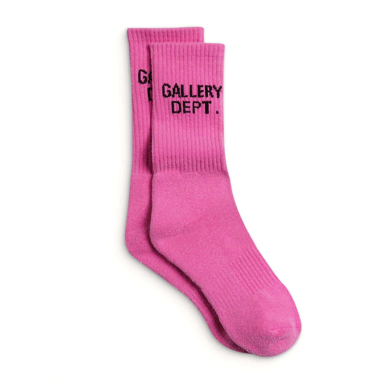 GALLERY DEPT CLEAN FLO PINK SOCKS