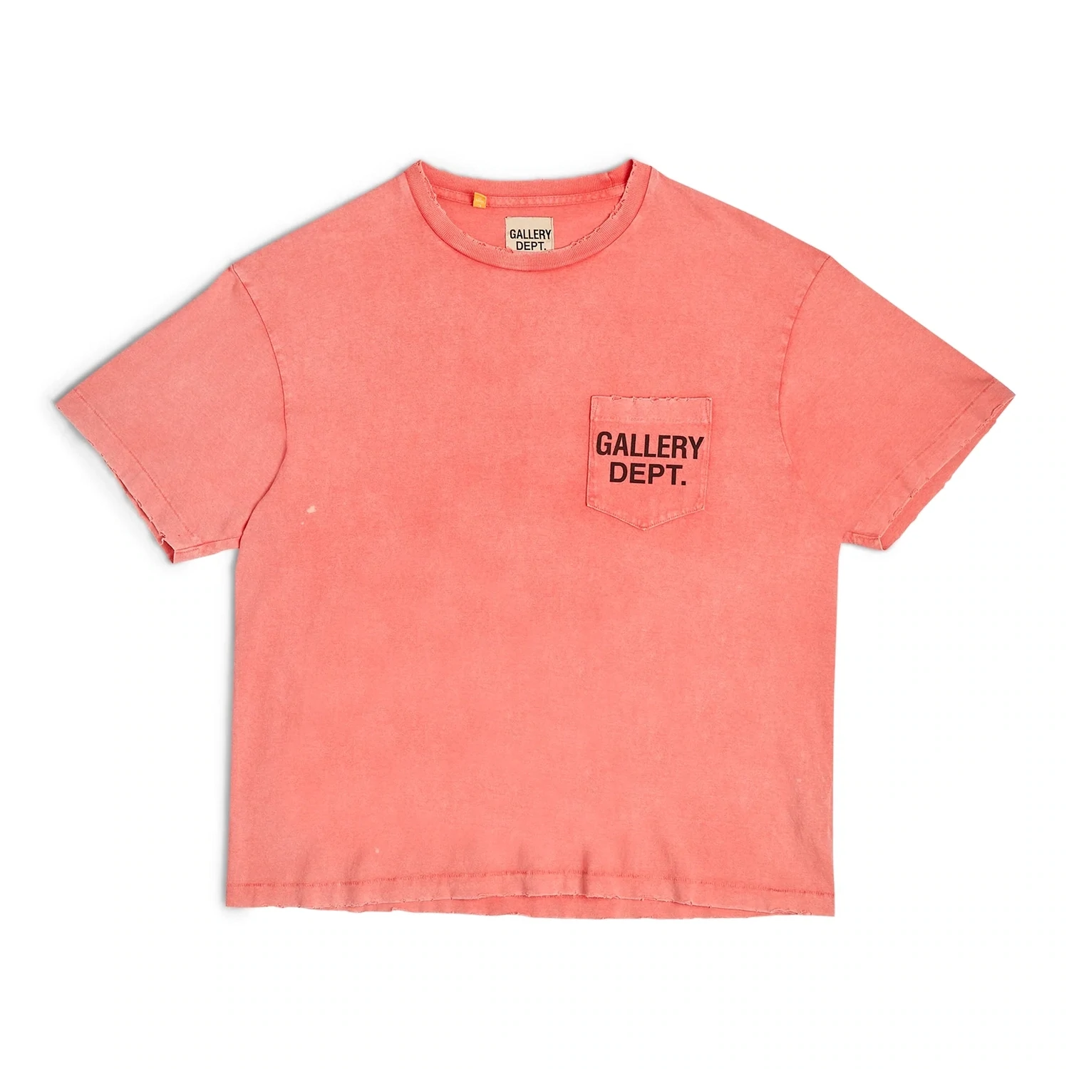 GALLERY DEPT TEE &quot;POCKET TEE RED&quot;