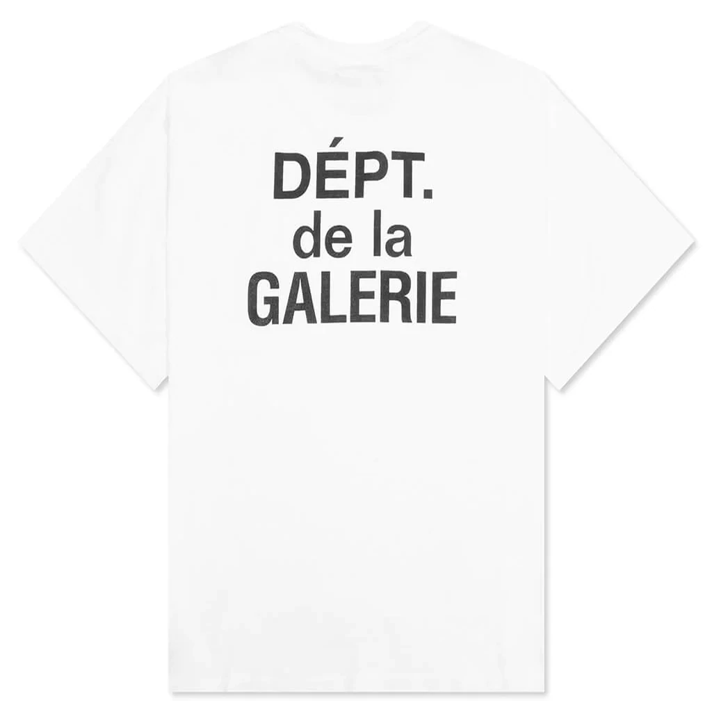 GALLERY DEPT FRENCH TEE WHITE