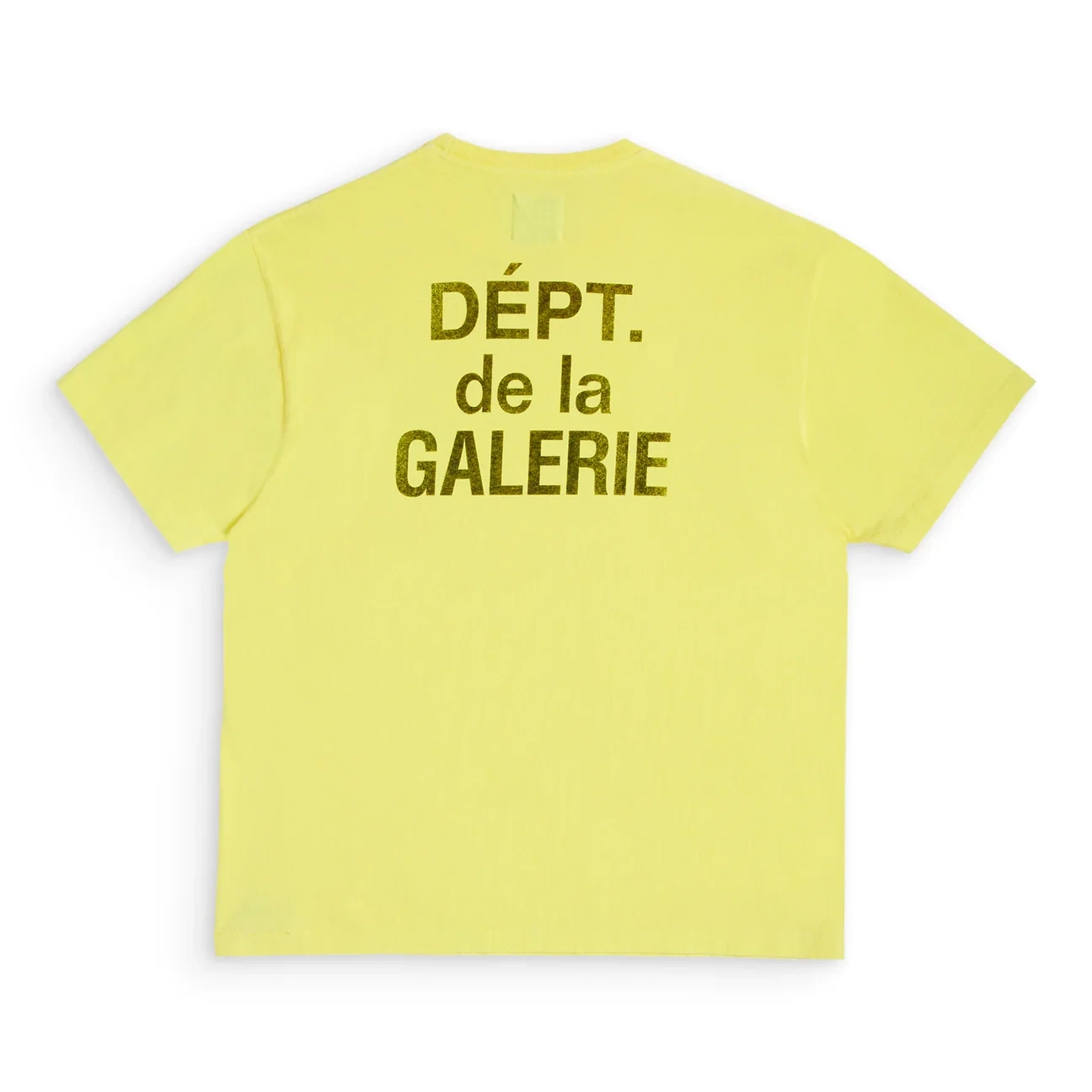 GALLERY DEPT FRENCH TEE FLO YELLOW