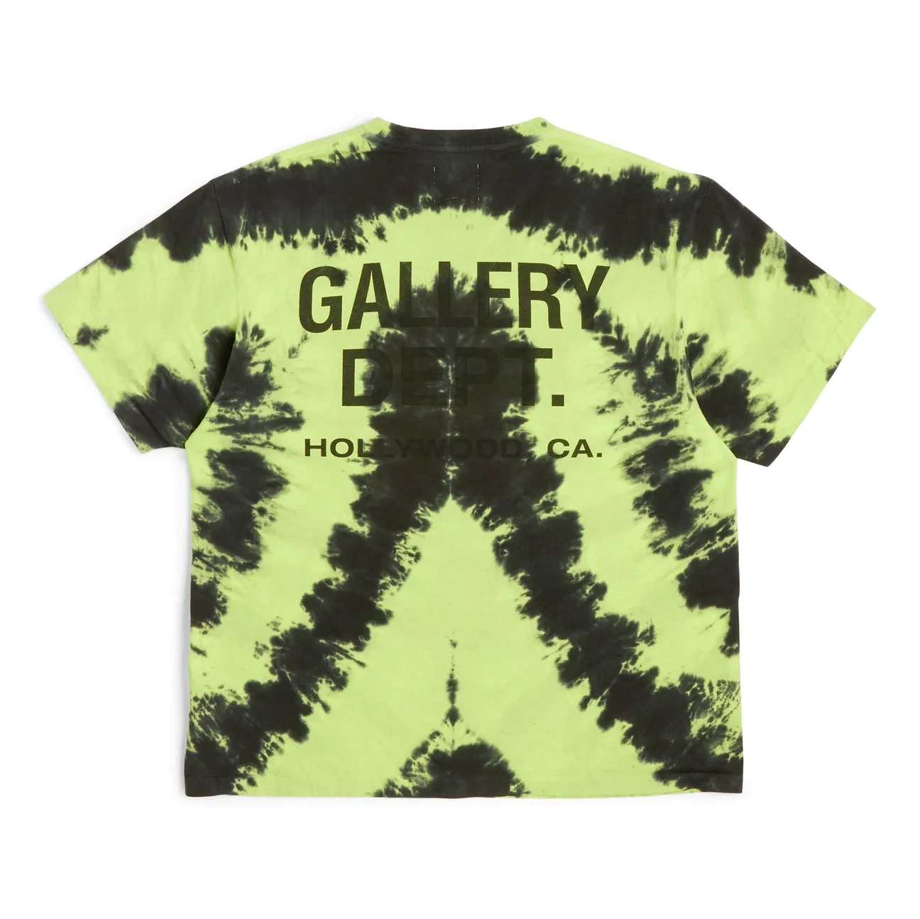 GALLERY DEPT PEACE TIE DYE BLACK/LIME
