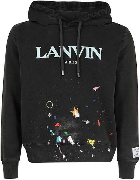 GALLERY X LANVIN PAINT SPLATTER HOODIE
