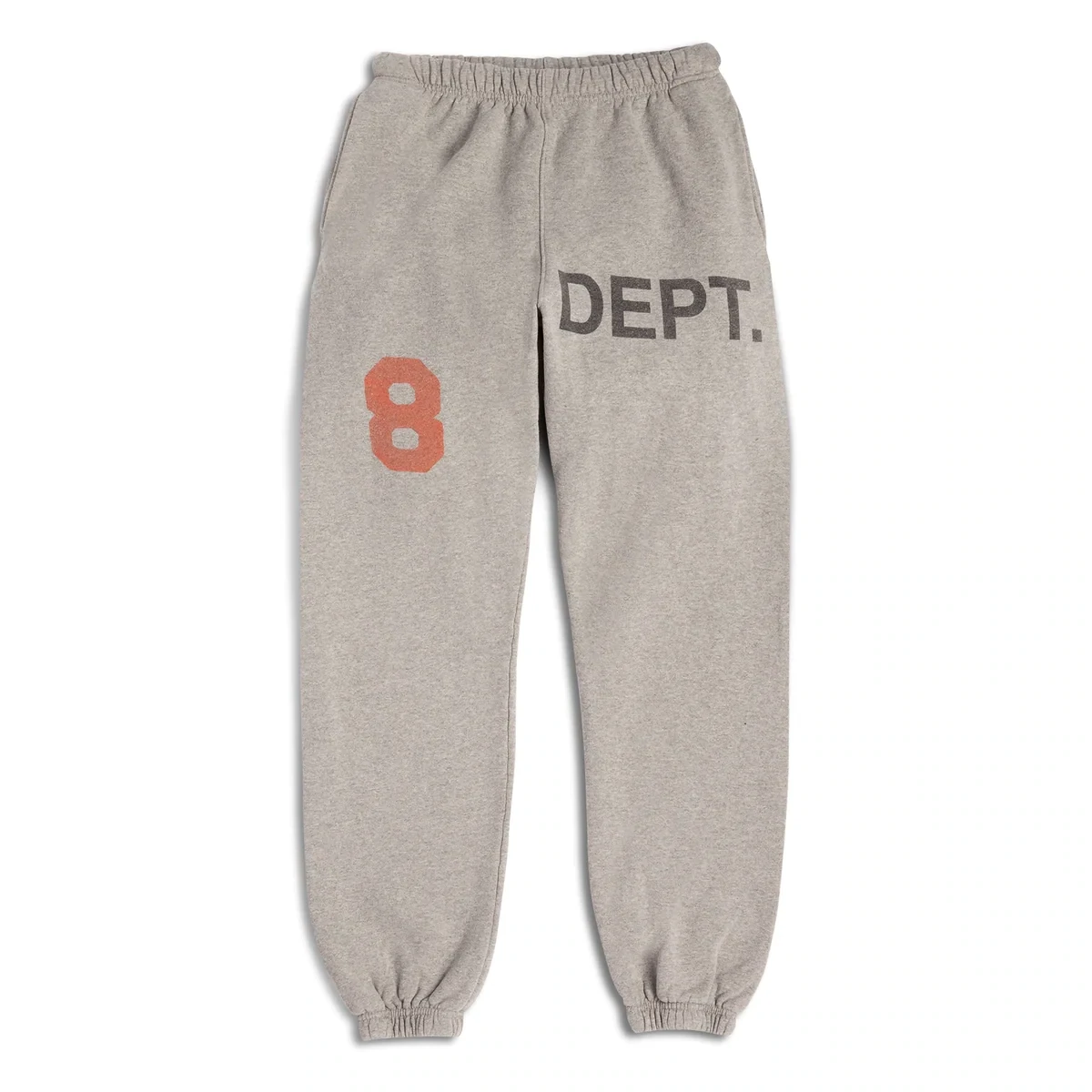 GALLERY DEPT LOGO 8 SWEATPANTS HEATHER GREY