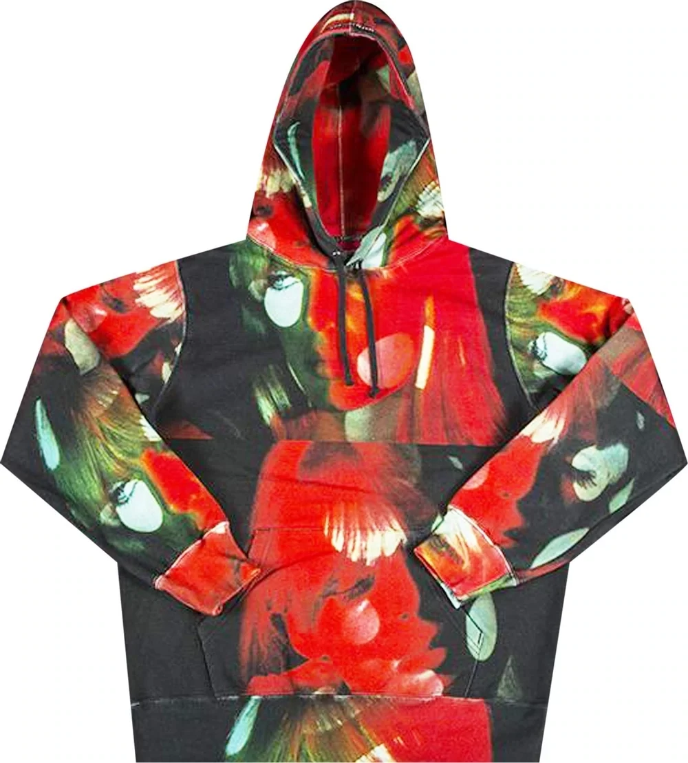 SUPREME THE VELVET UNDERGROUND NICO MULTI COLOR HOODIE