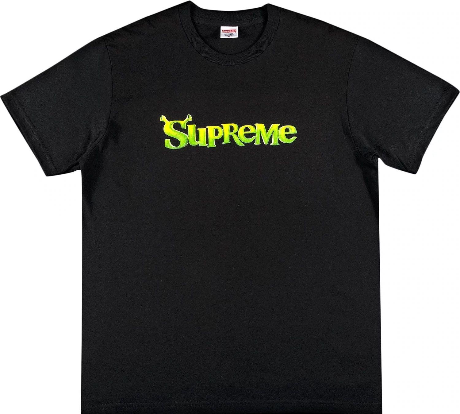 SUPREME SHREK TEE BLACK