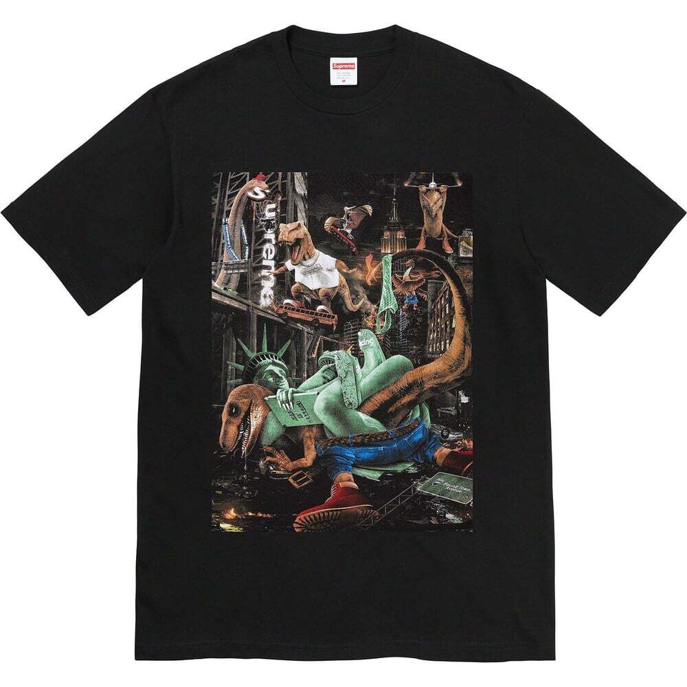 SUPREME T-REX TEE BLACK
