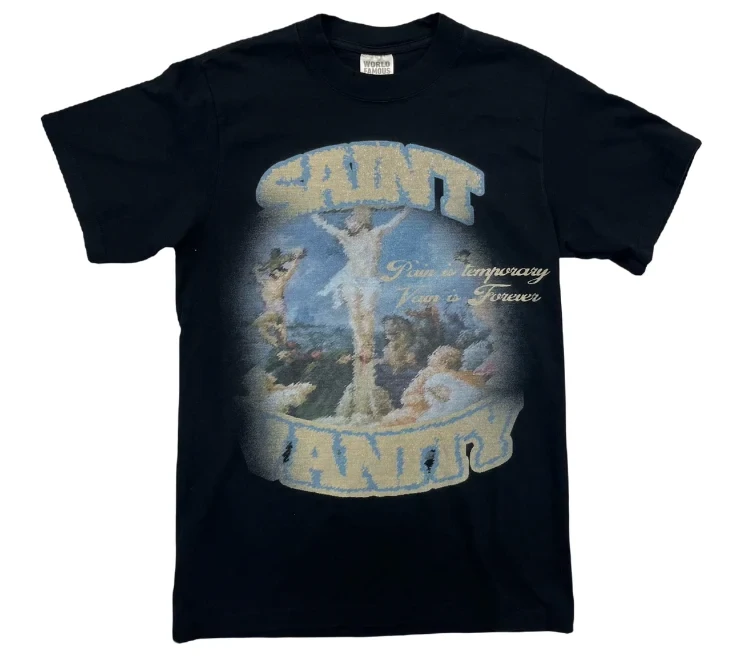 SAINT VANITY BLURRY JESUS TEE
