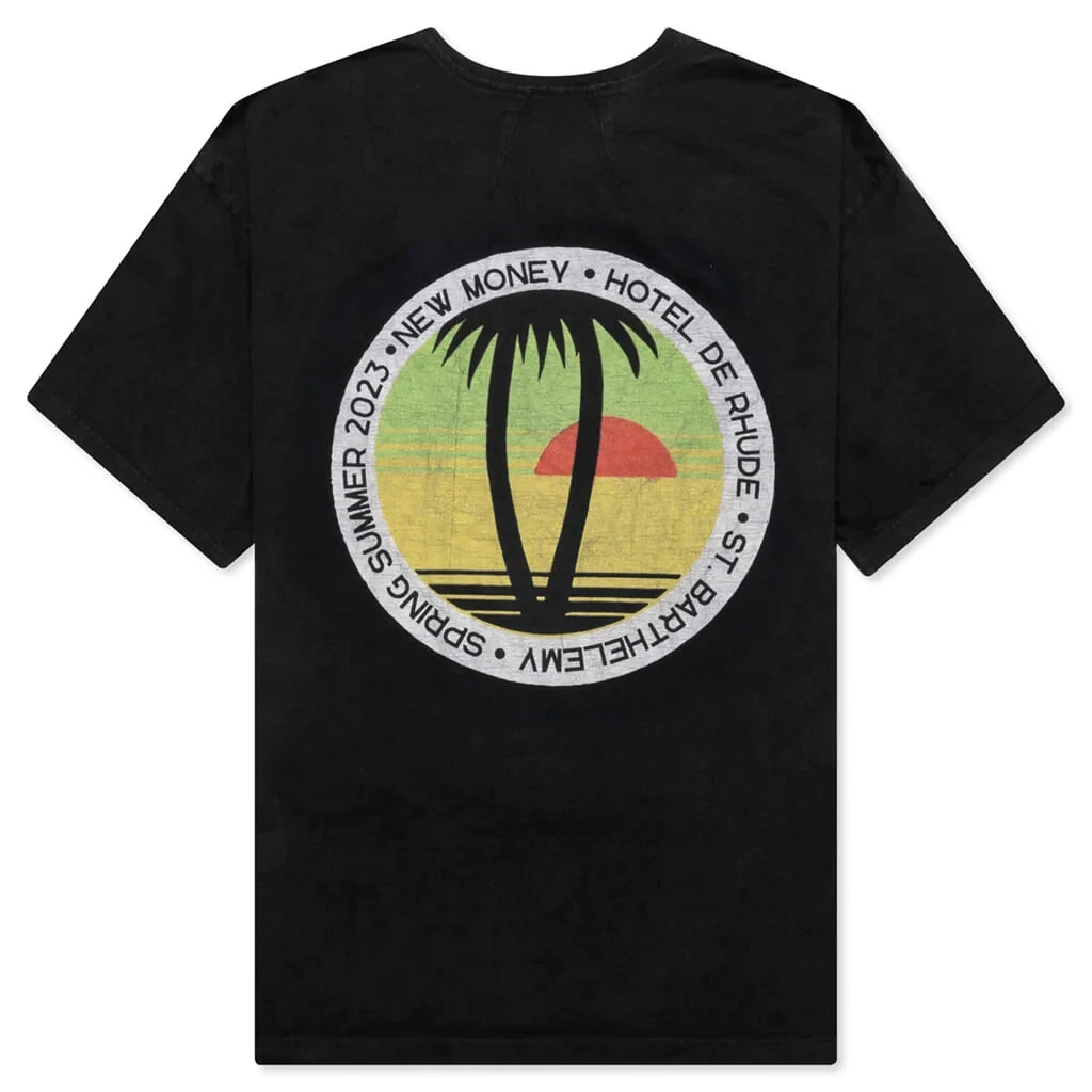 RHUDE TWIN PALMS TEE