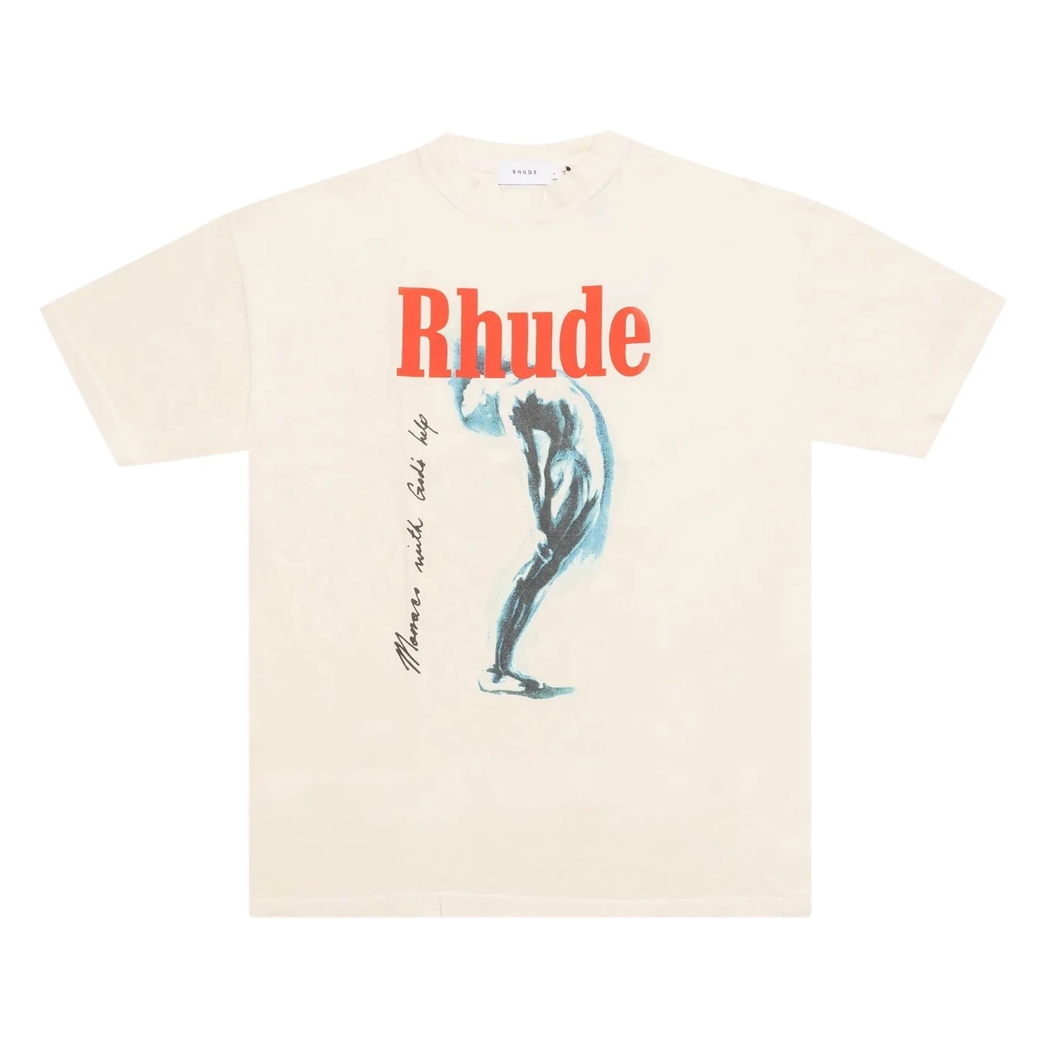 RHUDE GOD HELP TEE