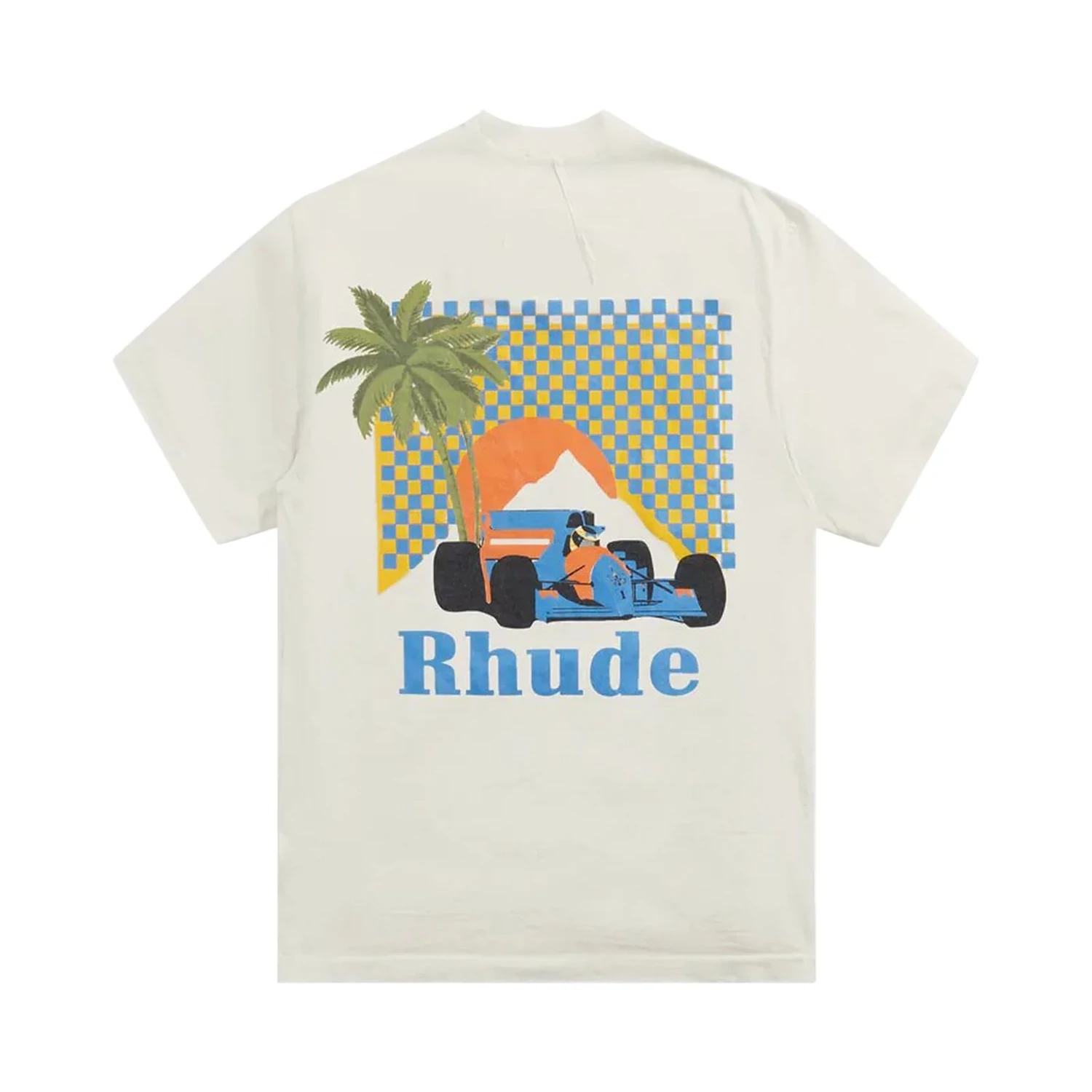 RHUDE MOONLIGHT WHITE TROPICS TEE