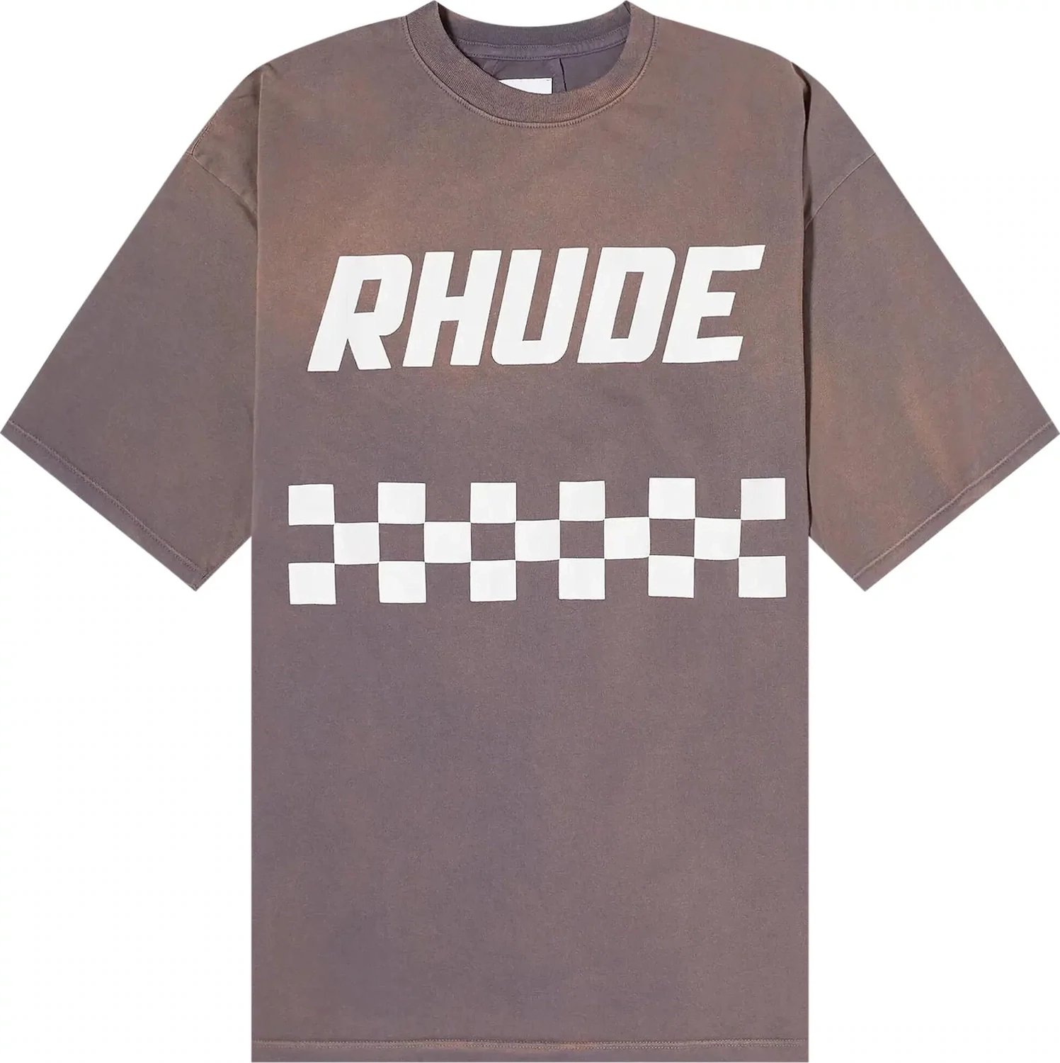 RHUDE OFF ROAD TEE VINTAGE GREY