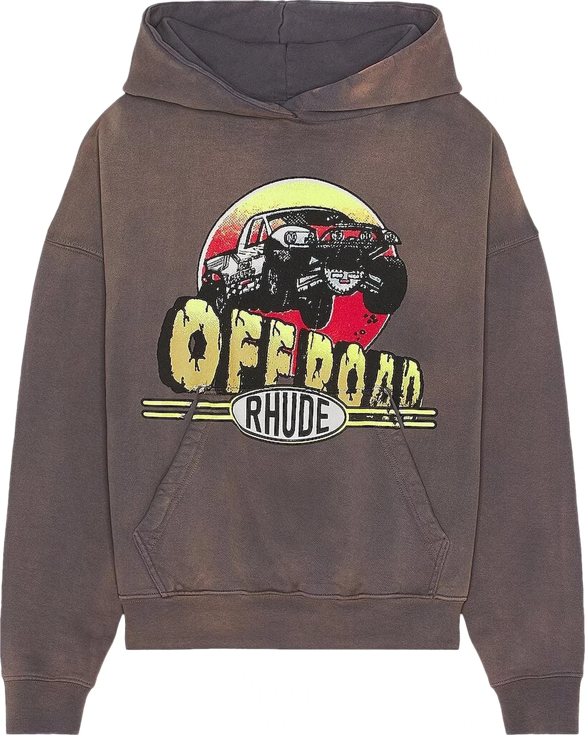 RHUDE OFF ROAD VINTAGE HOODIE