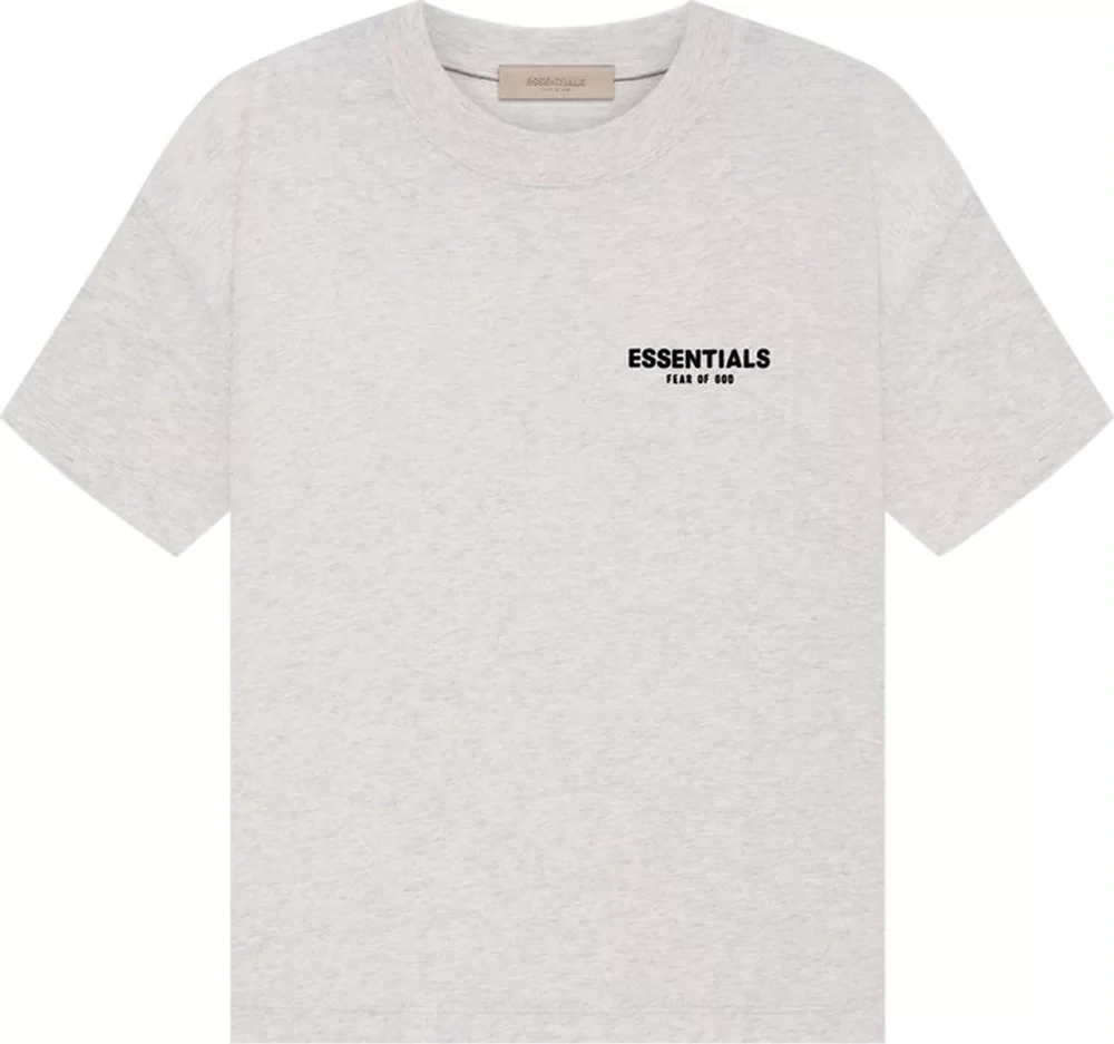 ESSENTIALS TEE LIGHT OATMEAL