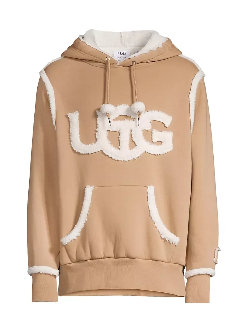 BROWN UGG TELFAR HOODIE