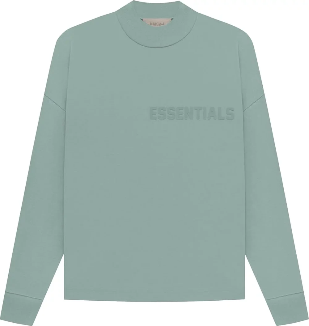 ESSENTIALS L/S TEE SYCAMORE