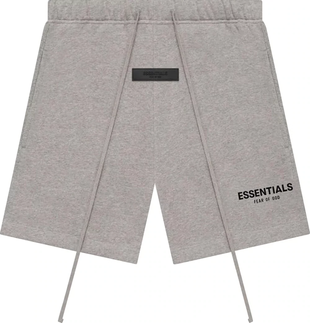 ESSENTIALS SHORTS DARK OATMEAL
