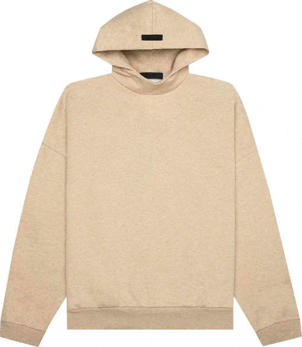 ESSENTIALS HOODIE GOLD HEATHER