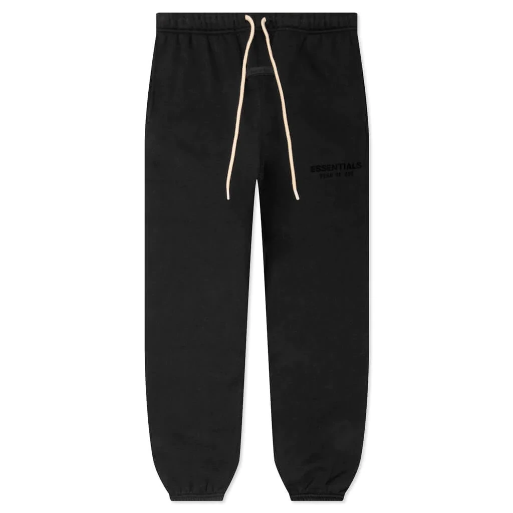ESSENTIALS SWEATPANTS JET BLK
