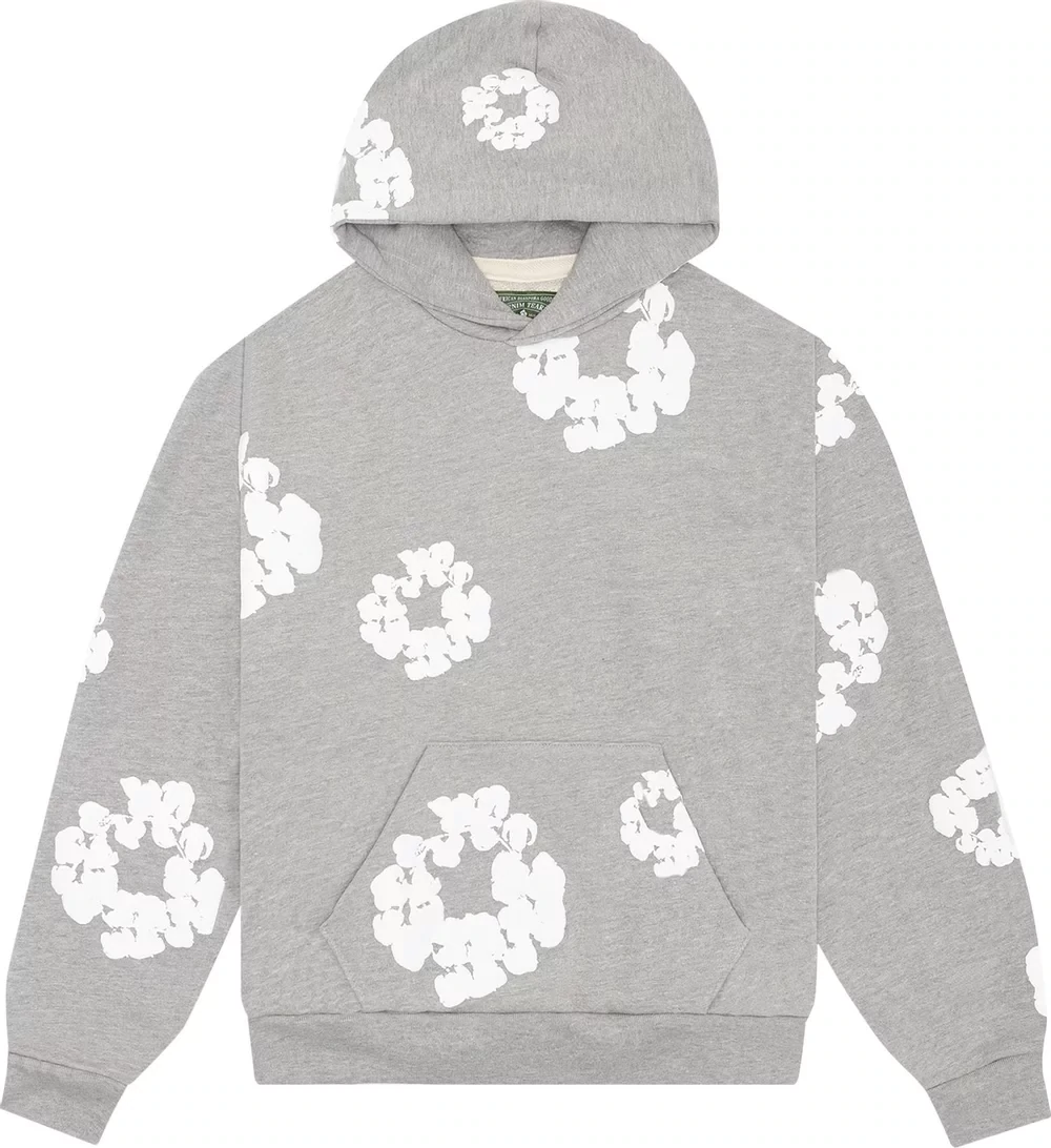 DENIM TEARS THE COTTON WREATH SWEATSHIRT GREY