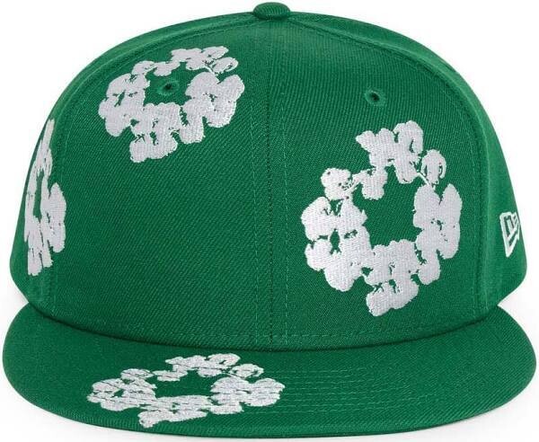 DENIM TEARS NEW ERA GREEN FITTED HAT
