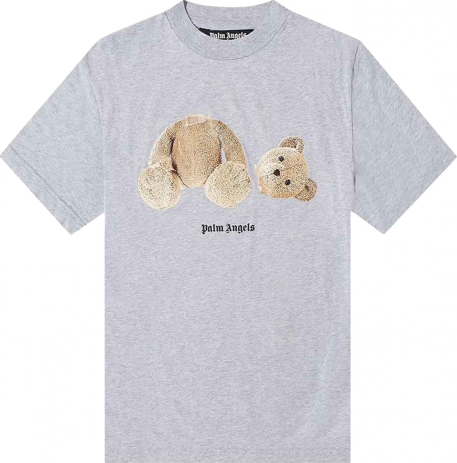 PALM ANGELS CLASSIC BEAR TEE GREY