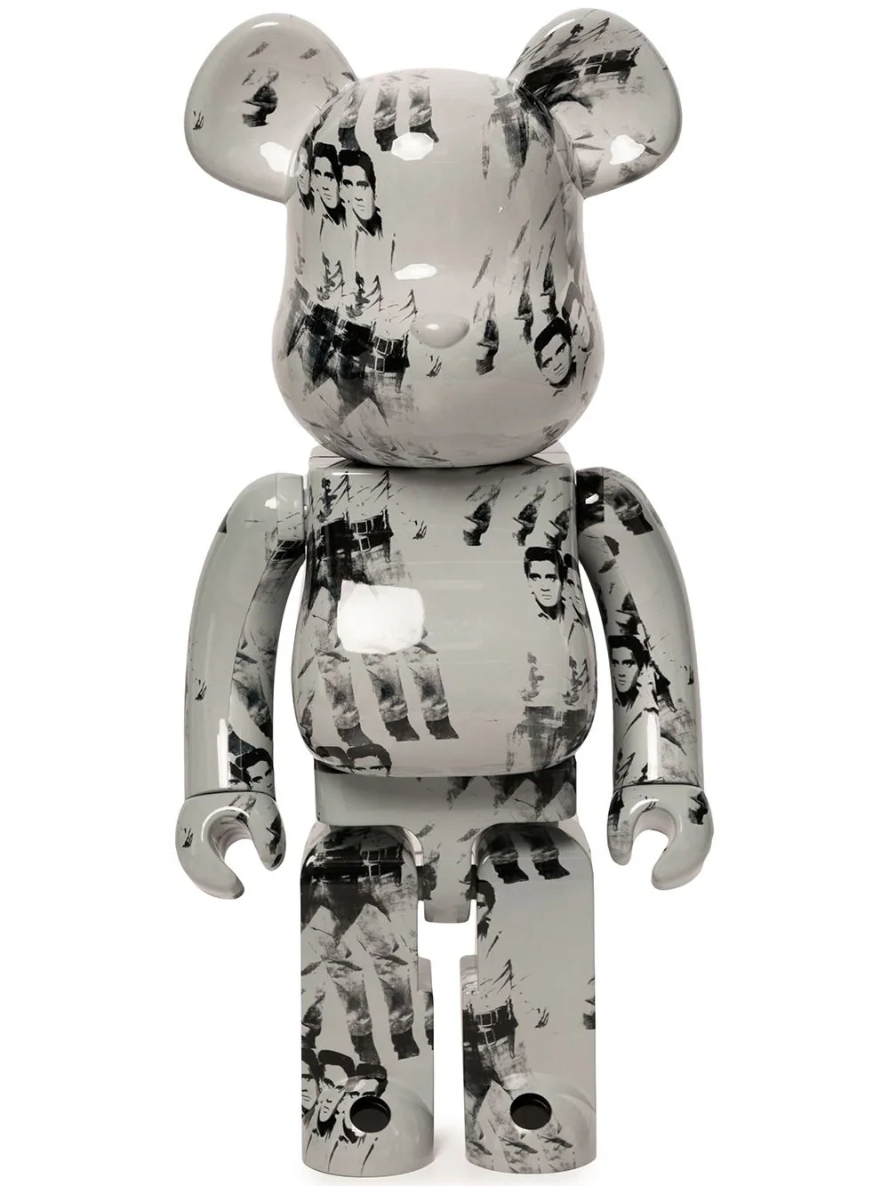 BEARBRICK ANDY WARHOL ELVIS PRESLEY 1000%