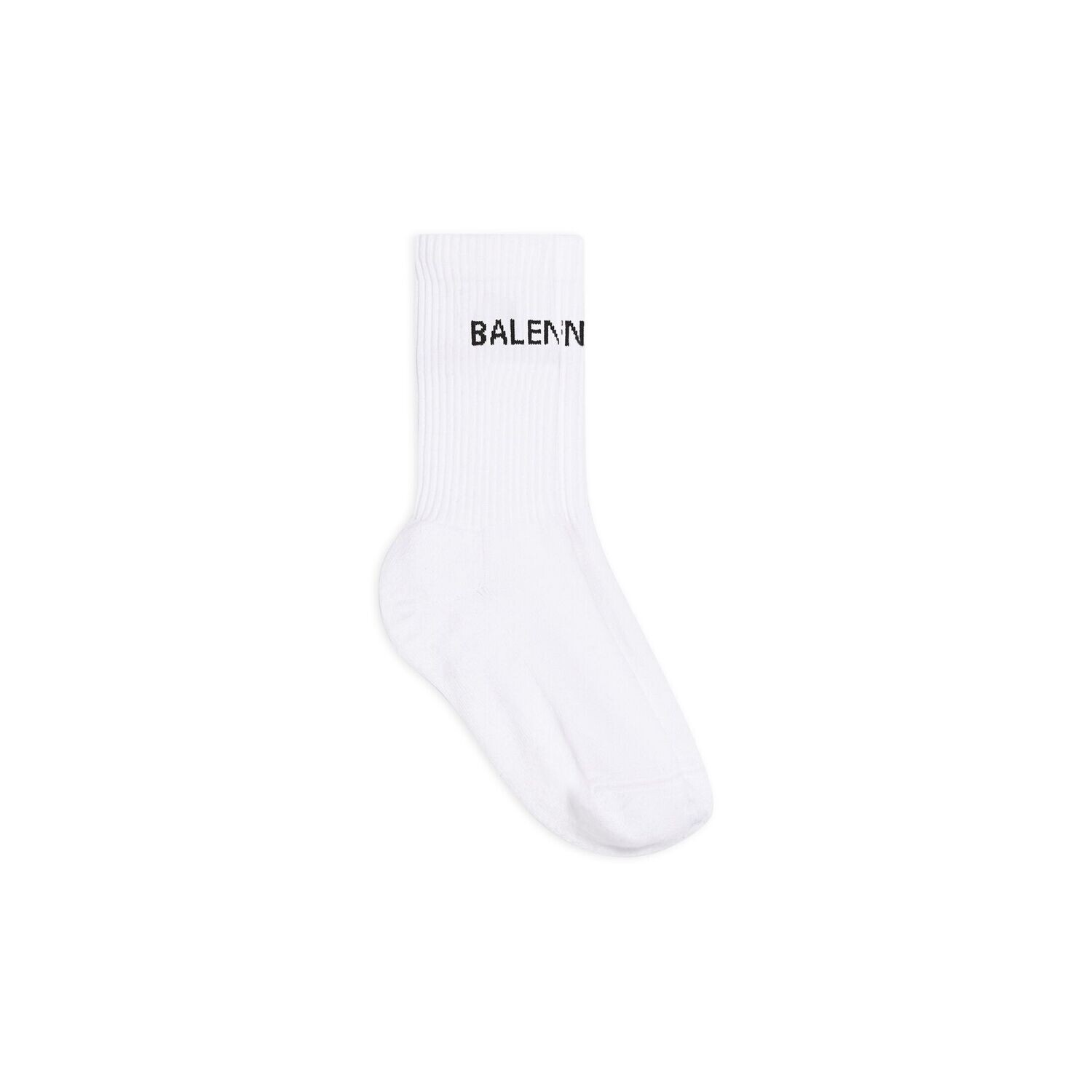 BALENCIAGA CLASSIC LOGO SOCKS WHITE
