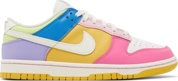 NIKE DUNK LOW SOLAR FLARE MULTI-COLOR
