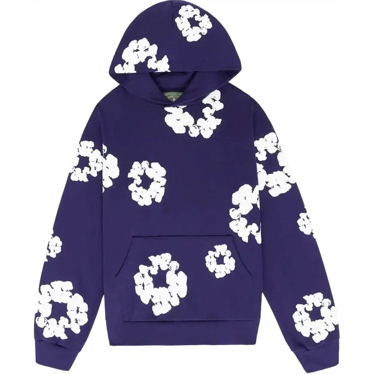 DENIM TEARS THE COTTON WREATH SWEATSHIRT PURPLE