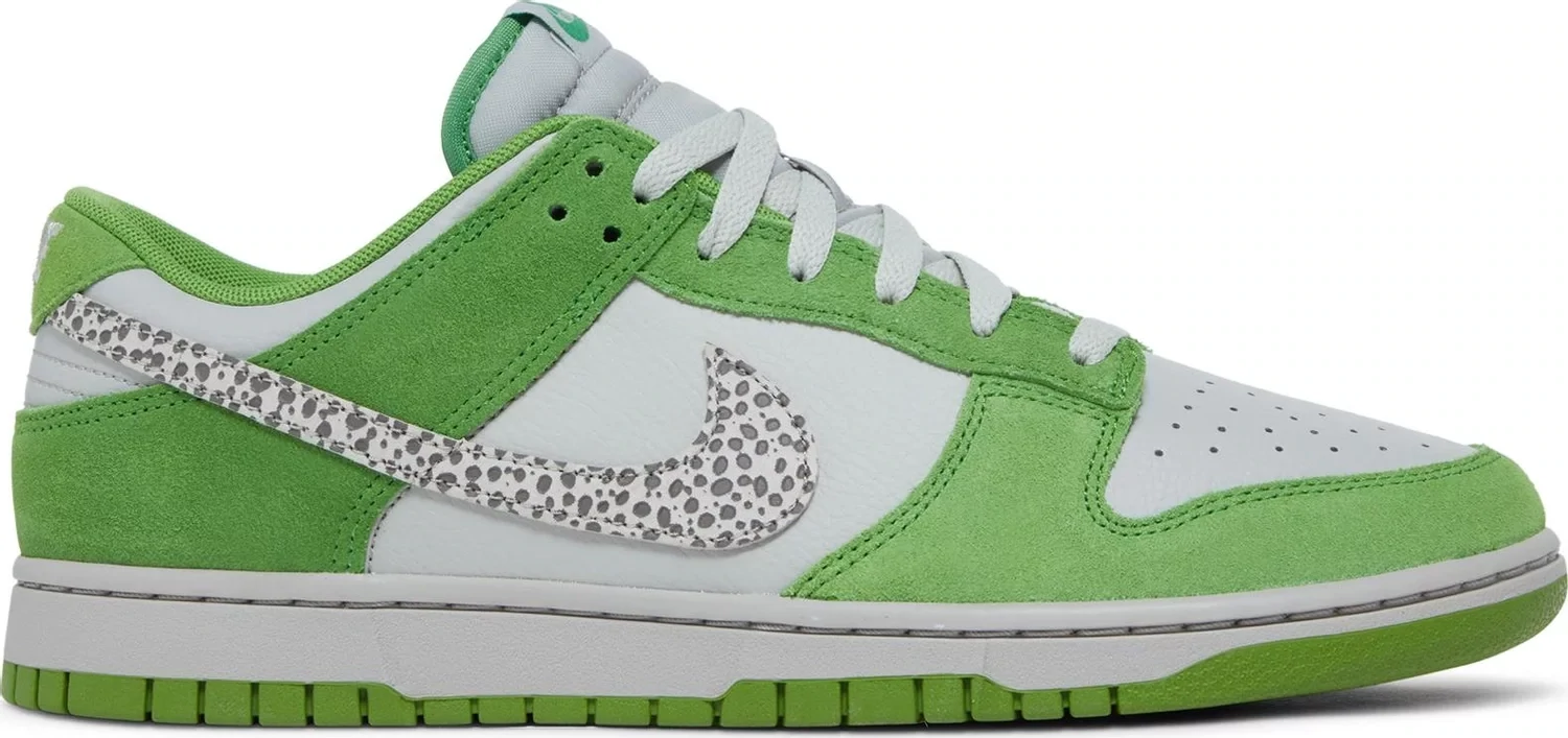 NIKE DUNK LOW SAFARI SWOOSH CHLOROPHYLL