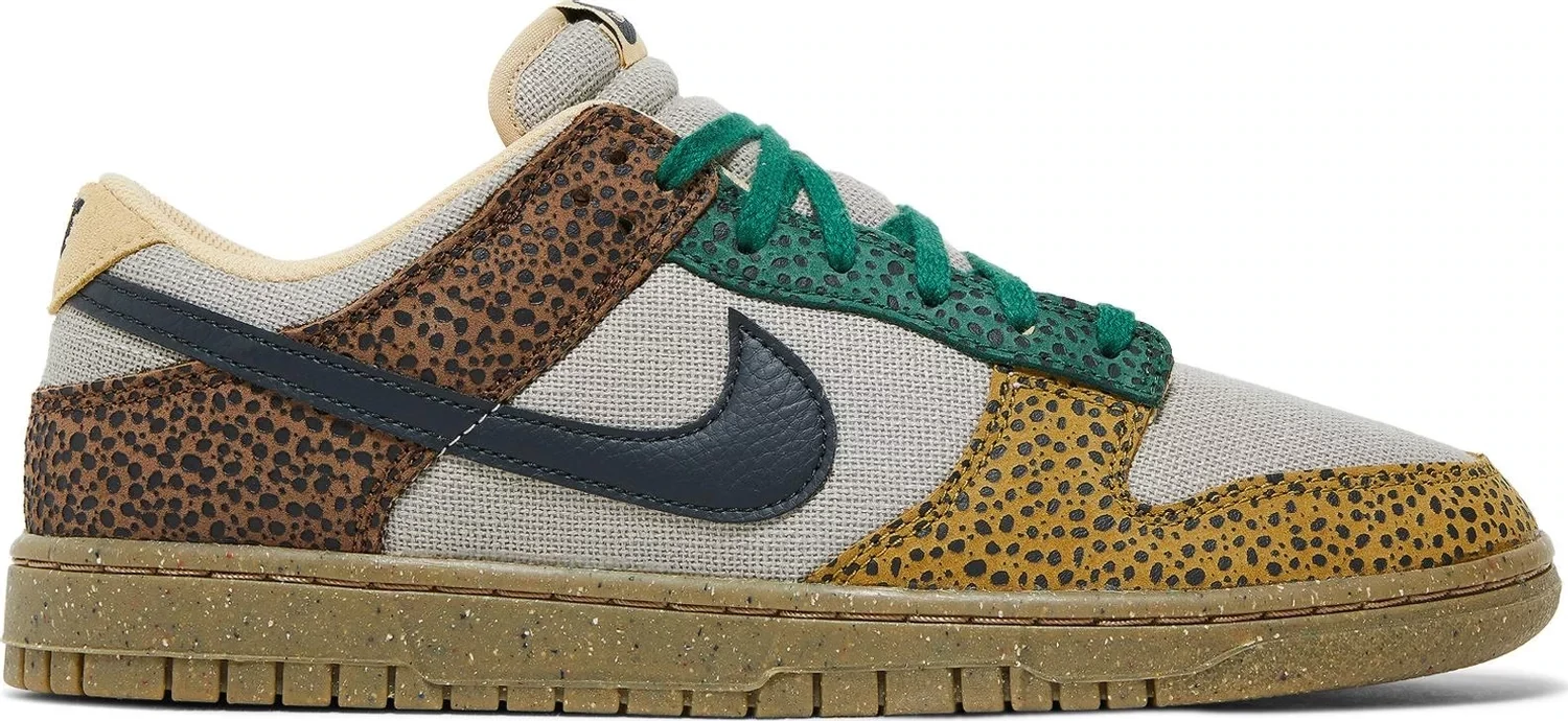NIKE DUNK LOW SAFARI GOLDEN MOSS