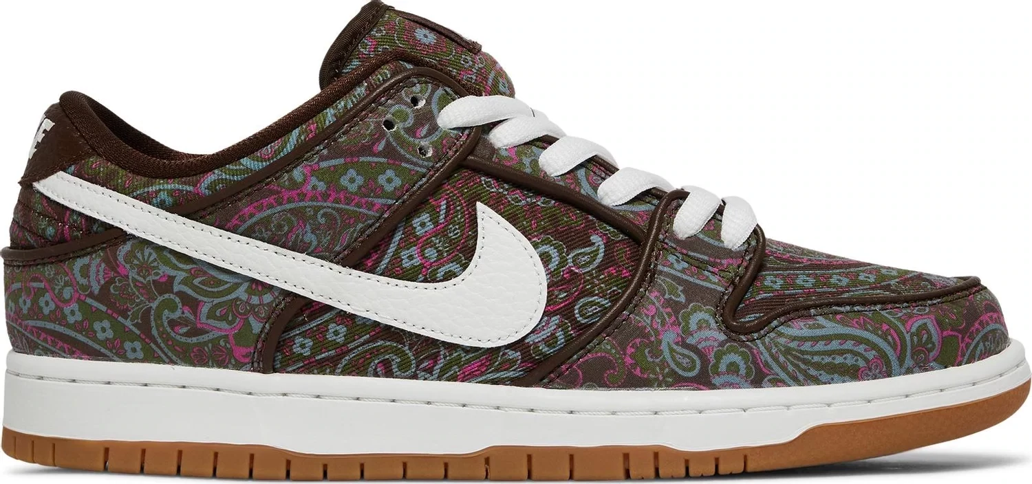 NIKE SB DUNK LOW PRO PAISLEY BROWN
