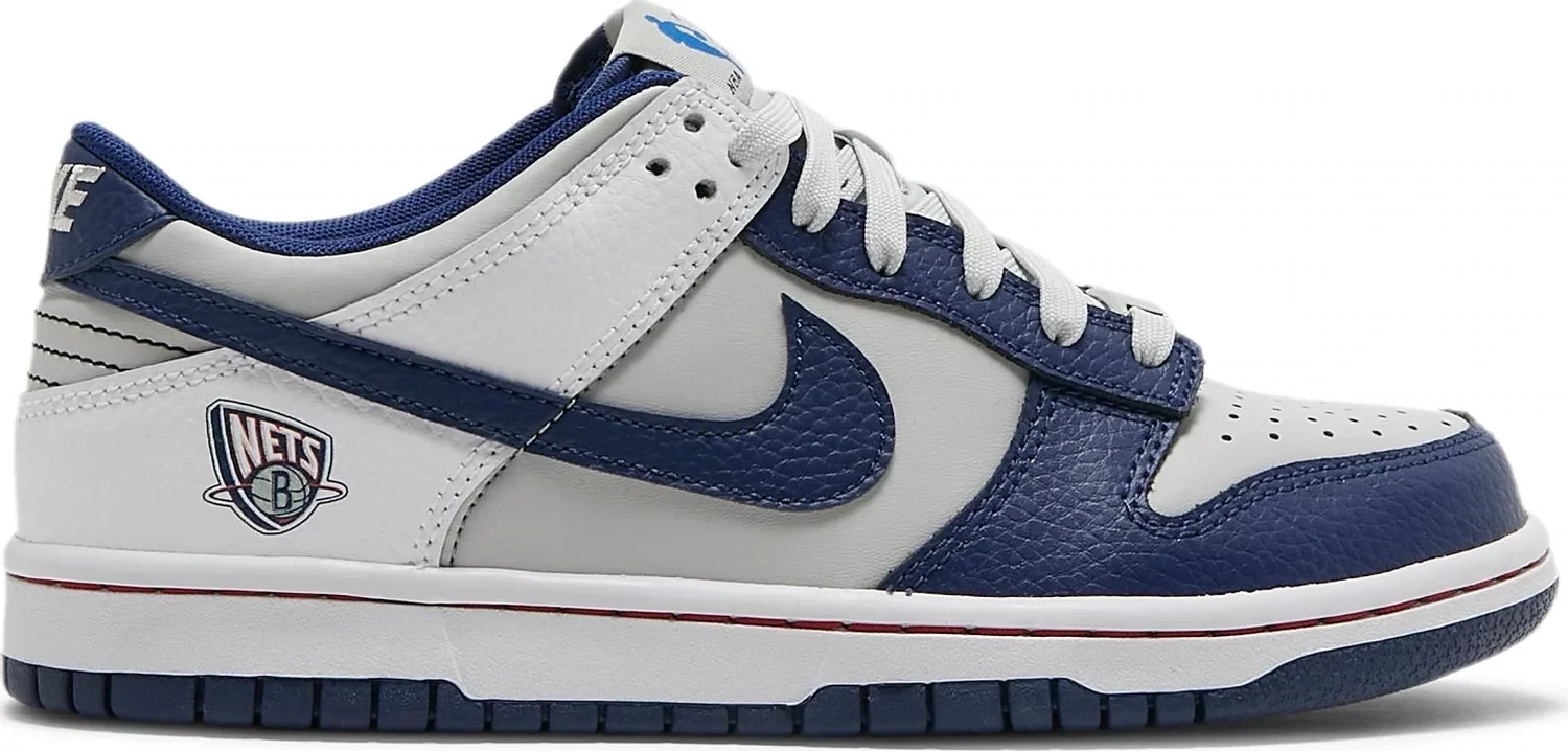 NIKE DUNK LOW EMB NBA 75TH BROOKLYN NETS (GS)
