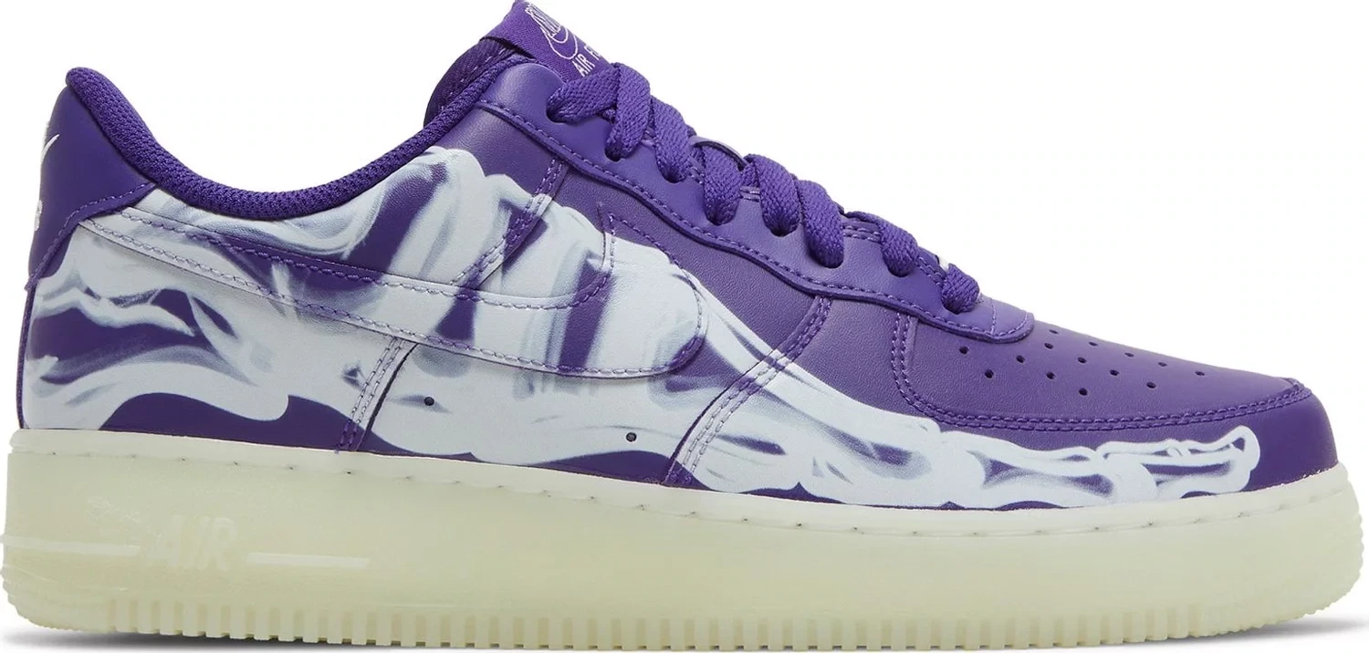 AF 1 PURPLE SKELETON