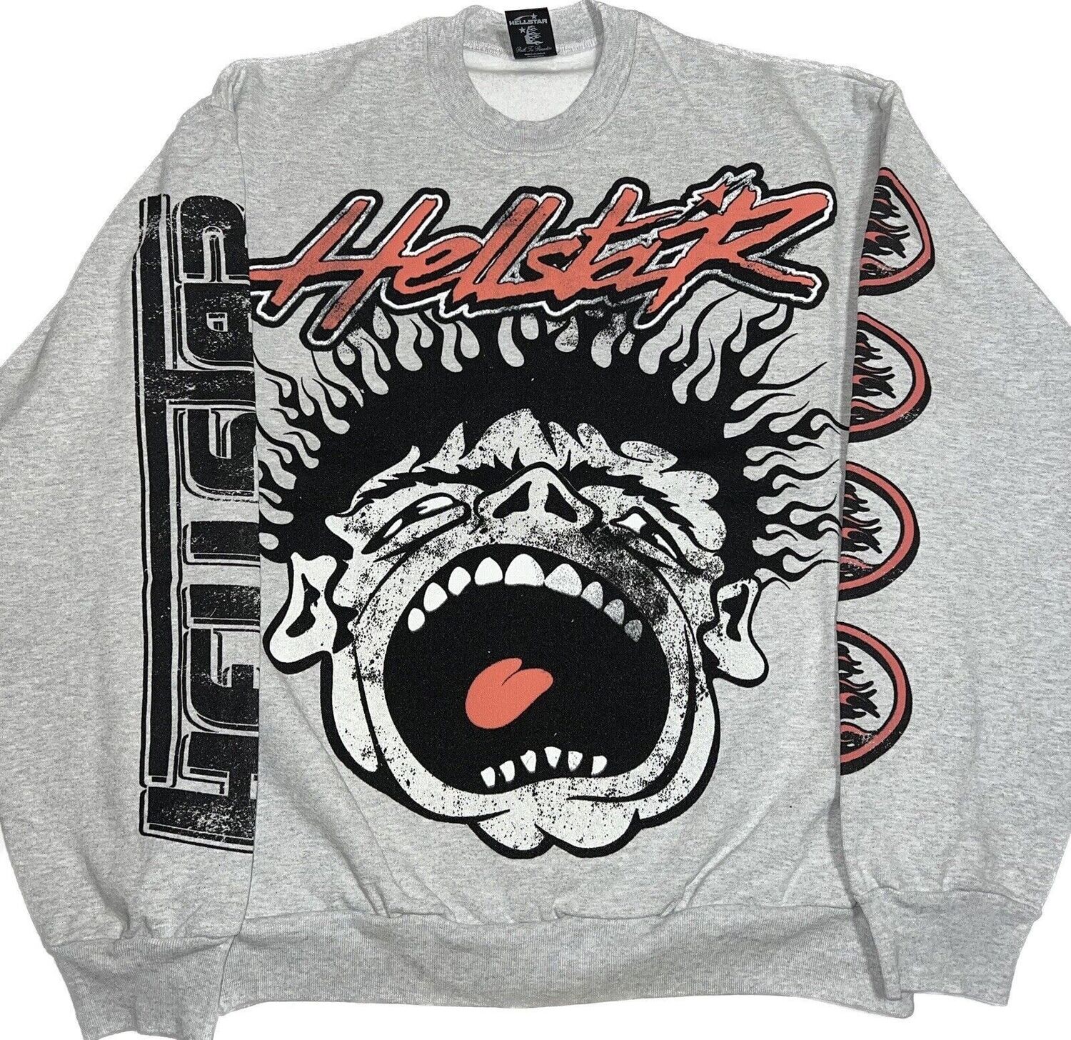 HELLSTAR FACE CREWNECK
